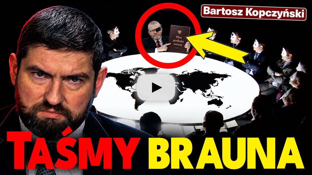 GrzegorzBraun_'s tweet photo. TAŚMY Brauna 👇
https://t.co/bESyJg9uK7 https://t.co/aPmR69lGXX