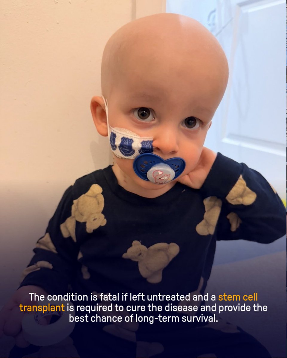 Everton's tweet photo. Ronnie's perfect match. 💙
 
The story of how Merseyside came together to help find a life-saving stem cell donor for a brave young Blue...