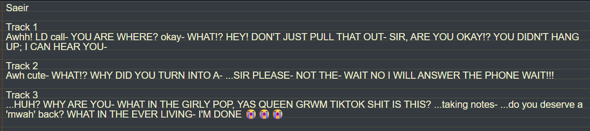 Axyrna_'s tweet photo. #VarisVoicepack #JustAlarieThings https://t.co/LBVXEpeynm