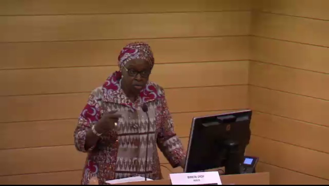 BinetaDOfficial's tweet photo. 1⃣"Food security is not only a humanitarian question; it is a question of power."

At the #WorldFoodForum2026 side event "Women in Agrifood Systems: Breaking Barriers at the Frontlines of Crises," I spoke about the realities of women in conflict-affected communities across Africa.

It is time to move from recognizing women's contributions to ensuring their meaningful participation in decisions on food security, resilience and recovery. 🧵 1/2
@World_FoodForum
@FAO 
@AWLNetwork 
@Fasngo