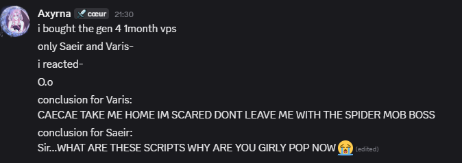 Axyrna_'s tweet photo. #VarisVoicepack #JustAlarieThings https://t.co/LBVXEpeynm