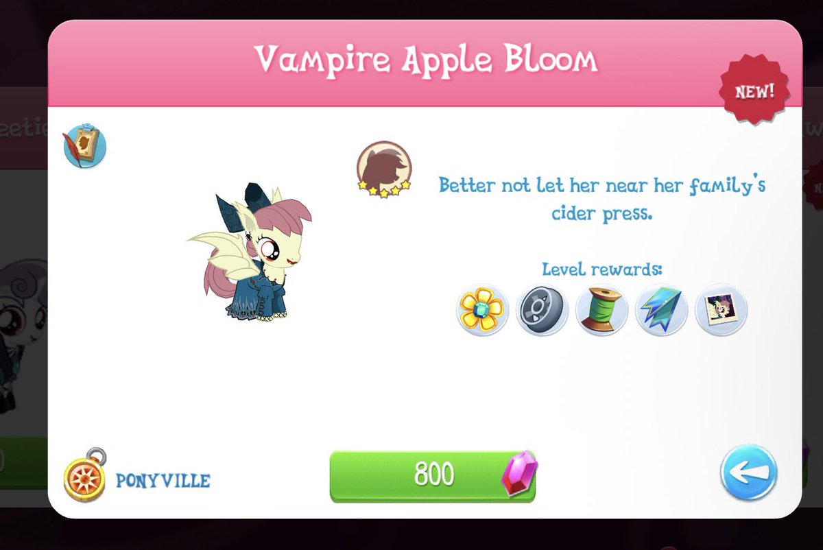 hinc11003's tweet photo. Characters in My Little Pony the Mobile Game pt.165 #Scootaloo #SweetieBelle &amp; #AppleBloom or the #CMC as #VampirePonies https://t.co/RBuxeyL4aZ