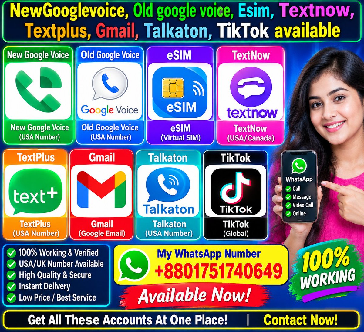 SarkarAmoy's tweet photo. My whatsApp number text here +8801751740649 @Nigeria @nigeriase4all @nigeriascall @PulseNigeria247 @safetycoins @BuySellAds @buysellshort @BuySellCanada @BuySellBA @sellbuydm @skzsellstuff @sellbuydepo https://t.co/UYxKJzoYf2