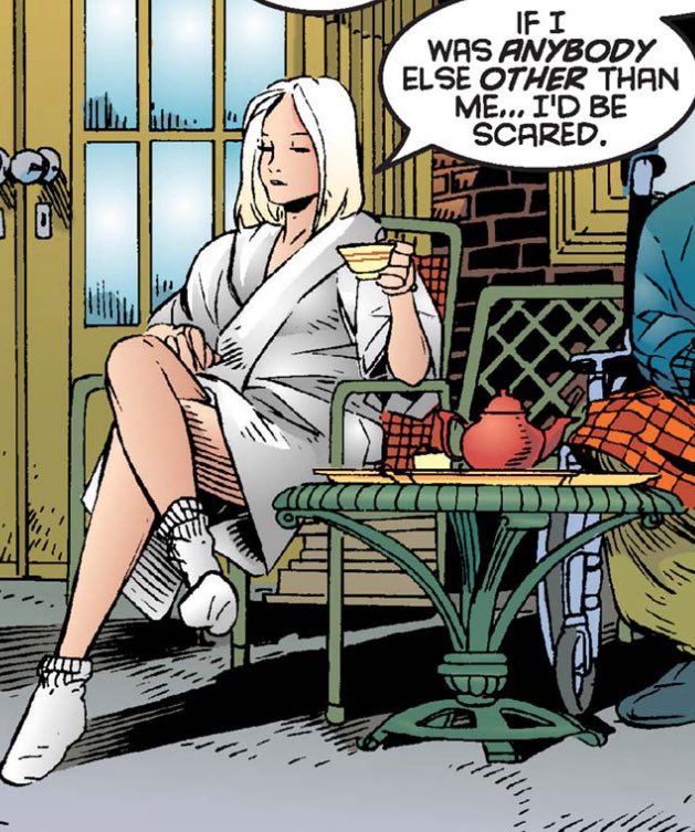 diorlyems's tweet photo. one thing about emma frost: she loves a big robe – 1/3 https://t.co/i1z39uPEei