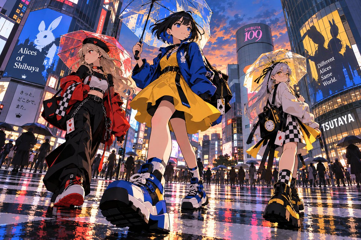 PikoPiko_jp's tweet photo. 第21回「チェックMIX・アリス」予告です〜っ🥰📷 📷
#渋谷のアリス達 https://t.co/ohB5MnI51K