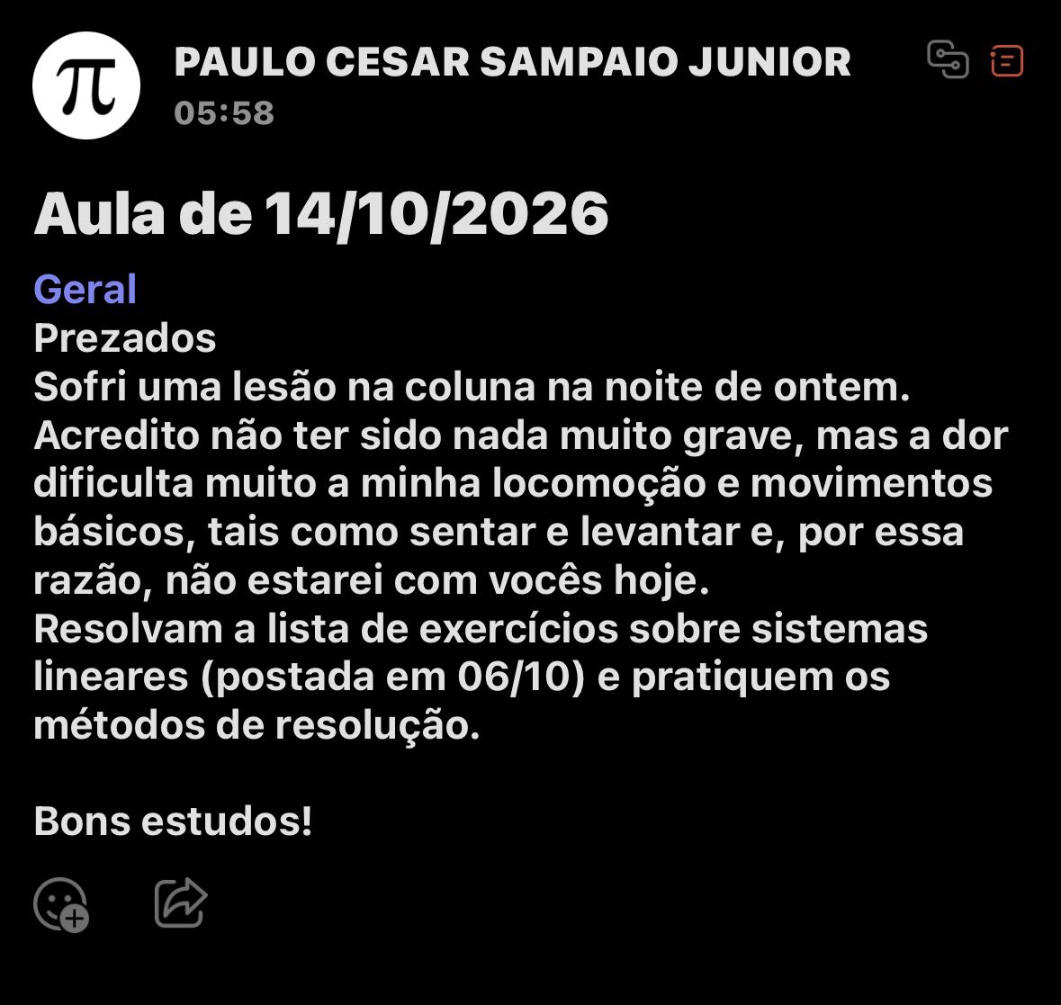 duoruam's tweet photo. acordar, ver essa mensagem e poder voltar a dormir logo em seguida fez meu ano https://t.co/tlqW5vLrLH