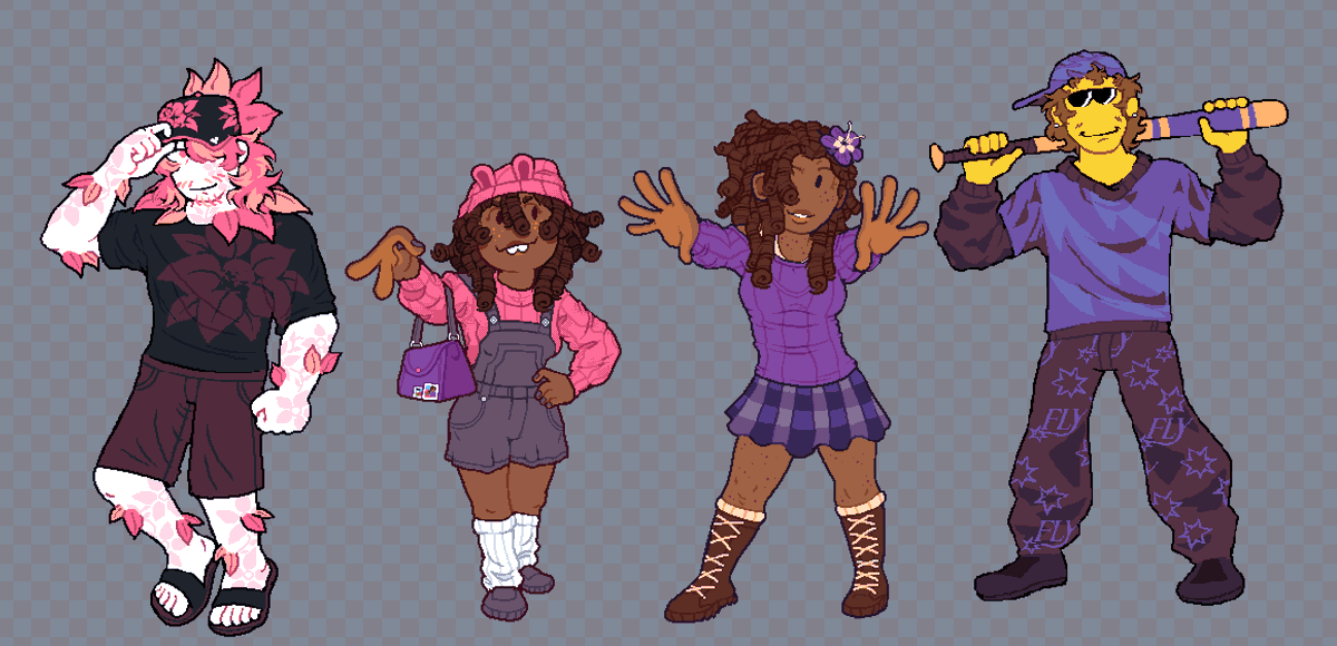 RobloxianGhosts's tweet photo. 🚨 BLOCK TALES POST 🚨

Repost of art featuring Brad, Kyoko, Calypso, and the super boss from Demo 4, posted by Rico preceded by the words "candi"

#BlockTales https://t.co/g0V0zUfNxe