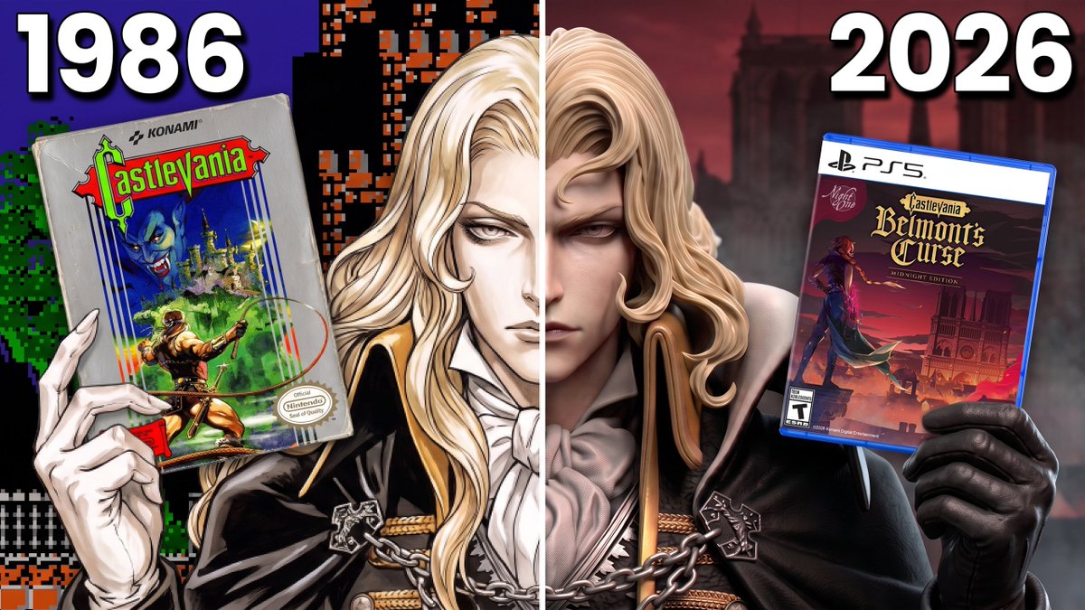 Fiaspo's tweet photo. Evolução INCRÍVEL de CASTLEVANIA
https://t.co/vzEWkeuxBH https://t.co/foOwWJxx4O