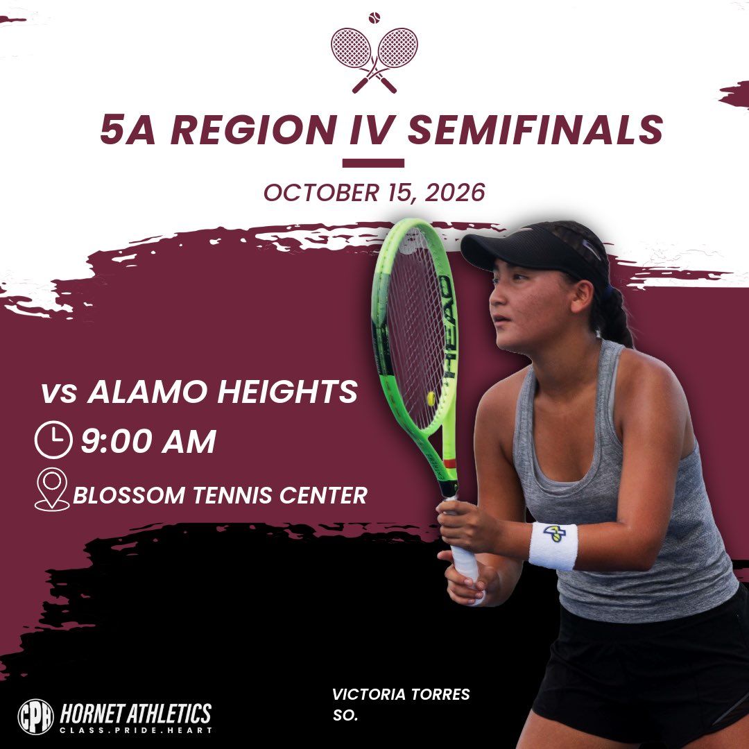 bluff_sports's tweet photo. Round 4️⃣.

🆚 Alamo Heights 

📆 October 15th (tomorrow)

🕘 9:00 AM 

📍Blossom Tennis Center (San Antonio) 

#CPH | #SWARM https://t.co/G4UHN6HSao
