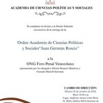 Photo by Academia de Ciencias Políticas y Sociales (@acienpol)