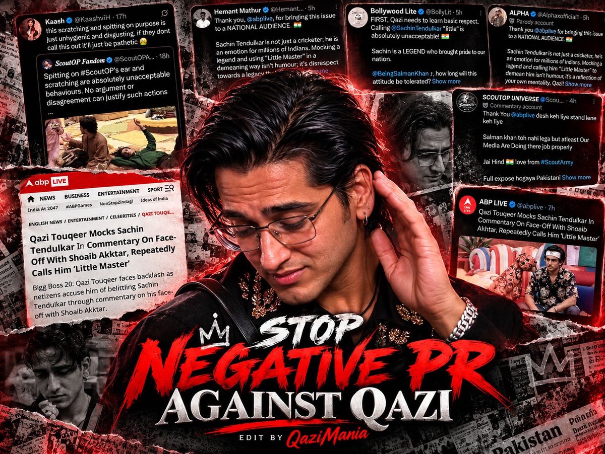 qaziofficialfc's tweet photo. ✤✤TAGLINE REVEALED✤ ✤

STOP NEGATIVE PR AGAINST QAZI

❖Copy paste the tagline to avoid Errors.

❖Do not use emojies or Numbers. 

❖Do not copy paste tweets as it will spam the trend....

❖Focus on Retweets... https://t.co/VSXZXbwQLW
