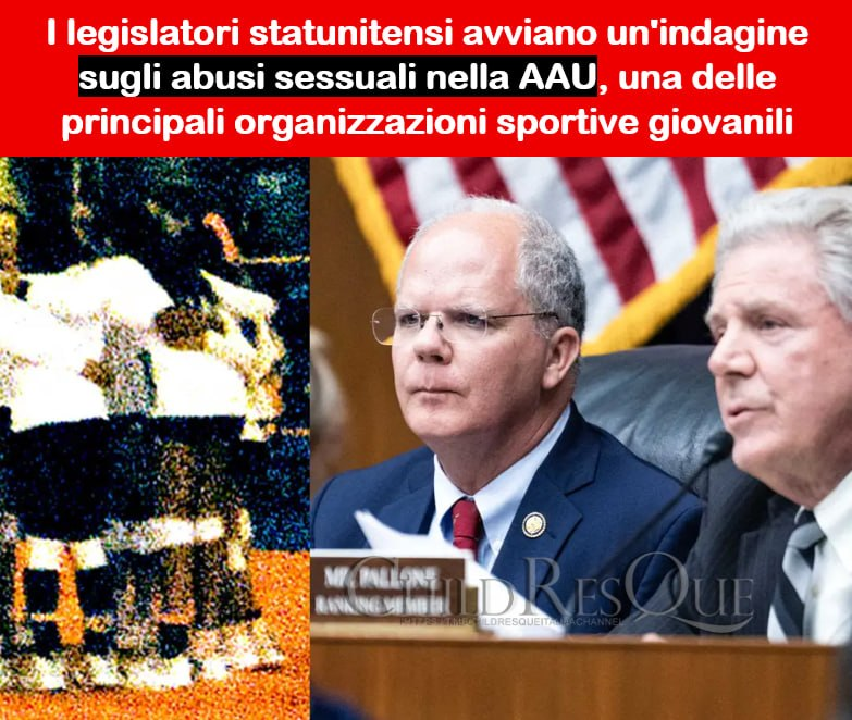 ChildQ53934's tweet photo. #ChildResQue 🌎🇺🇸

🔥ABUSI DI  POTERE

I leader bipartisan della potente Commissione Energia e Commercio della Camera dei Rappresentanti hanno avviato un'indagine sull'Amateur Athletic Union, criticando la vasta...
https://t.co/YfggOTy9T0 https://t.co/rGucNKUKrQ