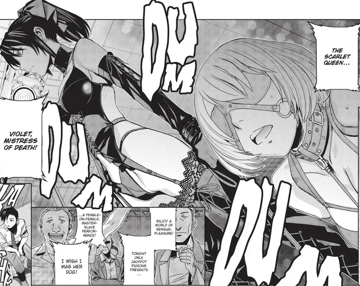 oxking's tweet photo. dominatrix revy is canon lmao https://t.co/cnTYjsKipF