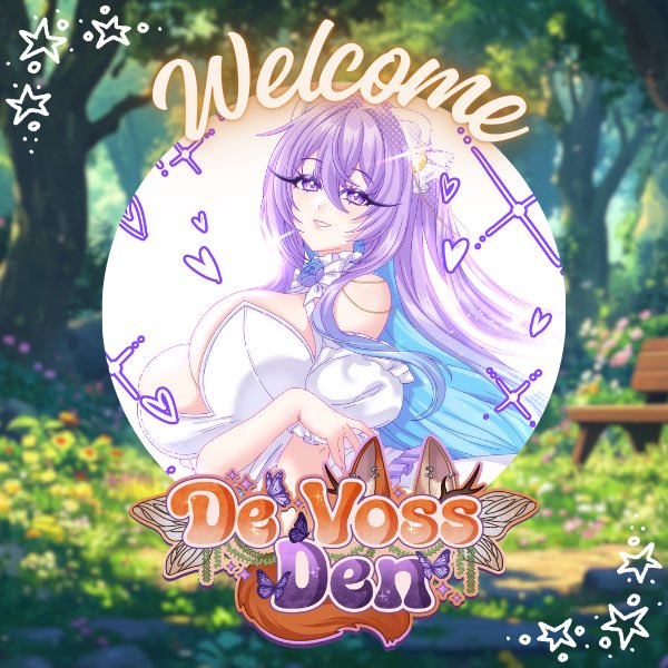DeVossDen's tweet photo. Welcome @GalegloriaGxR to De Voss Den! A beautiful and amazing bear vtuber who loves playing games like Genshin and Honkai Star Rail!! 

Please give them a follow and show them some love!!

https://t.co/a6hnyhpXin https://t.co/rutwvMexpy