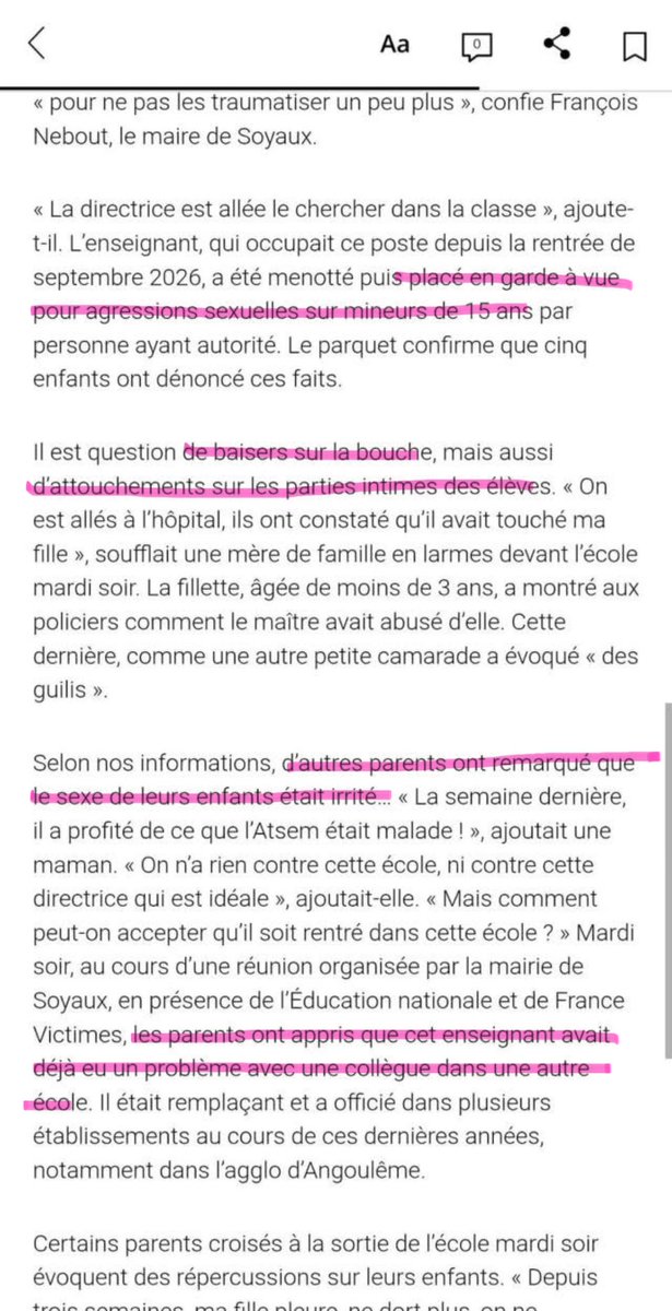zuojeh's tweet photo. On vit dans un monde de fou… Comment peut-on confier nos enfants à l’école, à des personnes censées être de confiance, pour que ce genre de choses arrive ? Ce sont des enfants de 3 ans… WOW.
#EducationNational https://t.co/Aykqv6DU0s