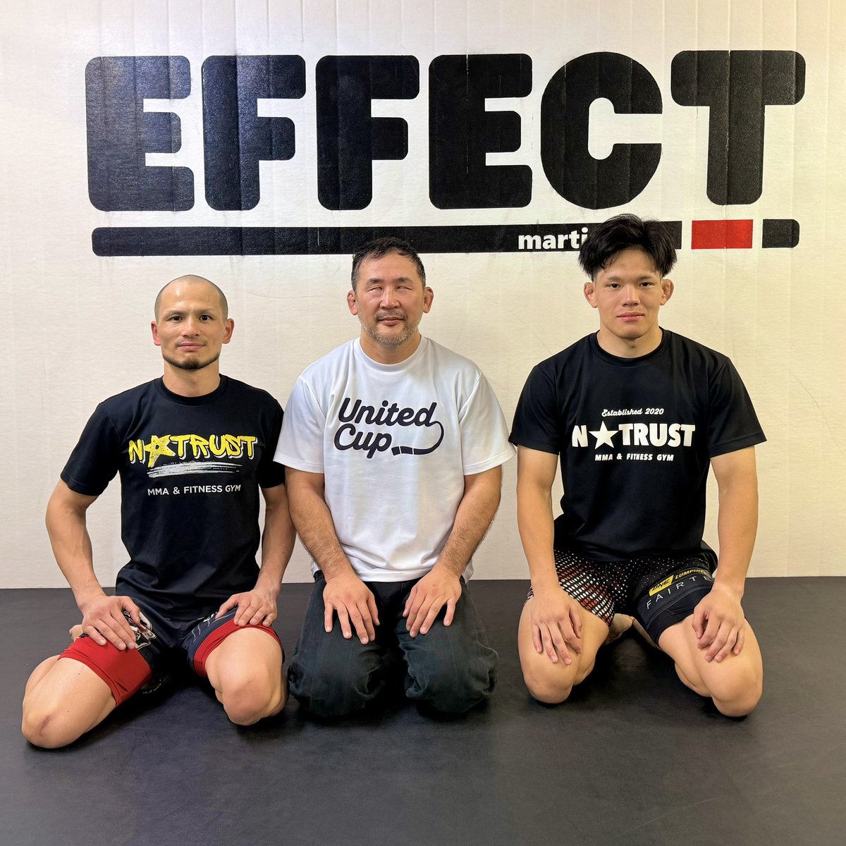 nave_mma's tweet photo. 「EFFECT GYM」さんにて、
磯嶋祥蔵と汗流しにお邪魔させていただきました！🔥

鈴木代表とは、
大阪WARDOG会場で会った振り…！？🤔

皆さんありがとうございました。

https://t.co/Qf3R2UQHVc

#早稲田 #MMA #GYM 
#２枚目は知らん間に変顔してた！笑 https://t.co/4RAAft08xR