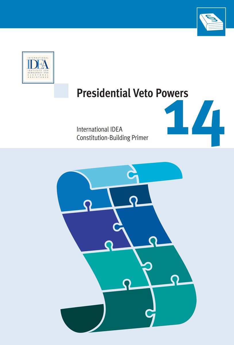 ConstitutionNet's tweet photo. Want to understand the powers and limits of presidents across different systems? Dive into our primers to learn about:

🗳️How presidents are elected and removed: https://t.co/Akxz5cd2Ep 
❌Presidential veto powers: https://t.co/hVCMrKl6cF 
🏛️Presidential legislative powers: https://t.co/PnNQhJpGQC 
🎖️The role of non-executive presidents: https://t.co/RiENfsa41a
