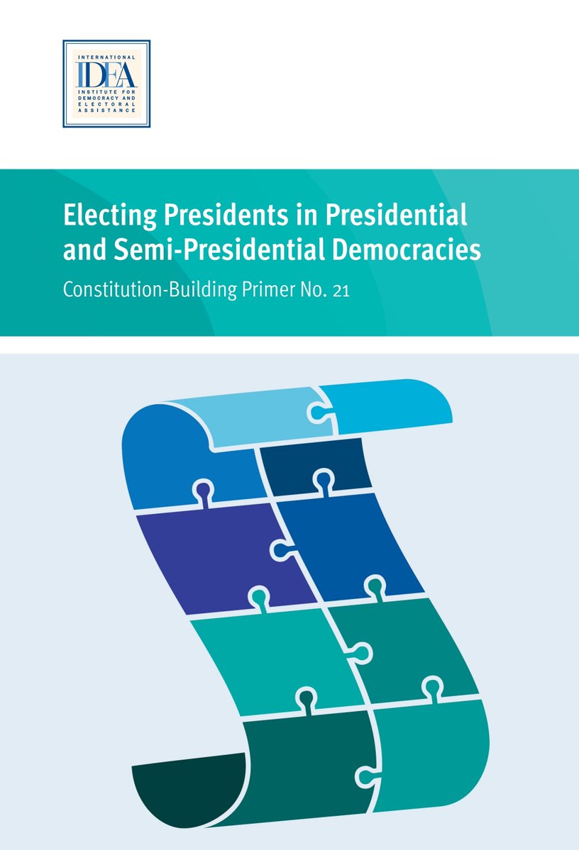 ConstitutionNet's tweet photo. Want to understand the powers and limits of presidents across different systems? Dive into our primers to learn about:

🗳️How presidents are elected and removed: https://t.co/Akxz5cd2Ep 
❌Presidential veto powers: https://t.co/hVCMrKl6cF 
🏛️Presidential legislative powers: https://t.co/PnNQhJpGQC 
🎖️The role of non-executive presidents: https://t.co/RiENfsa41a