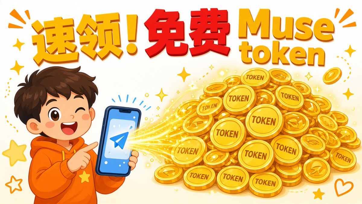 rubbzha's tweet photo. 速领！免费的 Muse token，我已经领到了

Telegram 上有个机器人在给 Muse 充额度，一个号最多能充 30 亿。

怎么领：
1. 点评论区的链接进去，按 Start，直接送 30 亿（不走链接只有 10 亿）
2. 选「MuseAI Token」菜单
3. 把你的 Muse 邀请码发给它
4. 等一会儿，token 就到你的 Muse 账号里了

我已经领完了，想要的赶紧。
