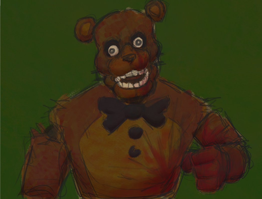 puppetbo's tweet photo. saw a fnaf animation and got inspired #fnaf https://t.co/tOwLPmF6yB