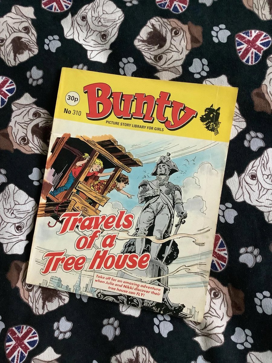 WatsonsVintage's tweet photo. A Fun and Nostalgic #giftforher Rare Vintage 1989 Bunty Picture Story Library For Girls Mini Comic No 310 'Travels of a Tree House' Comic Strip Story - Fun Birth Year Gift https://t.co/HXp5DNGh8c via @Etsy #Bunty #MiniComics #MysteryStory #1989Gift #80sNostalgia #RetroGifts https://t.co/HyJl9A9yZT