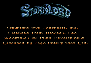 memory_fallen's tweet photo. The console version of *Stormlord* lacks something that the original PC versions had: nudity. The game's artwork was censored in the Genesis port.

Or was it? That's right, I found a real live nude code hiding in the game data.

To enter it, pause during gameplay, and...🧵 https://t.co/HIIAzG7zIZ