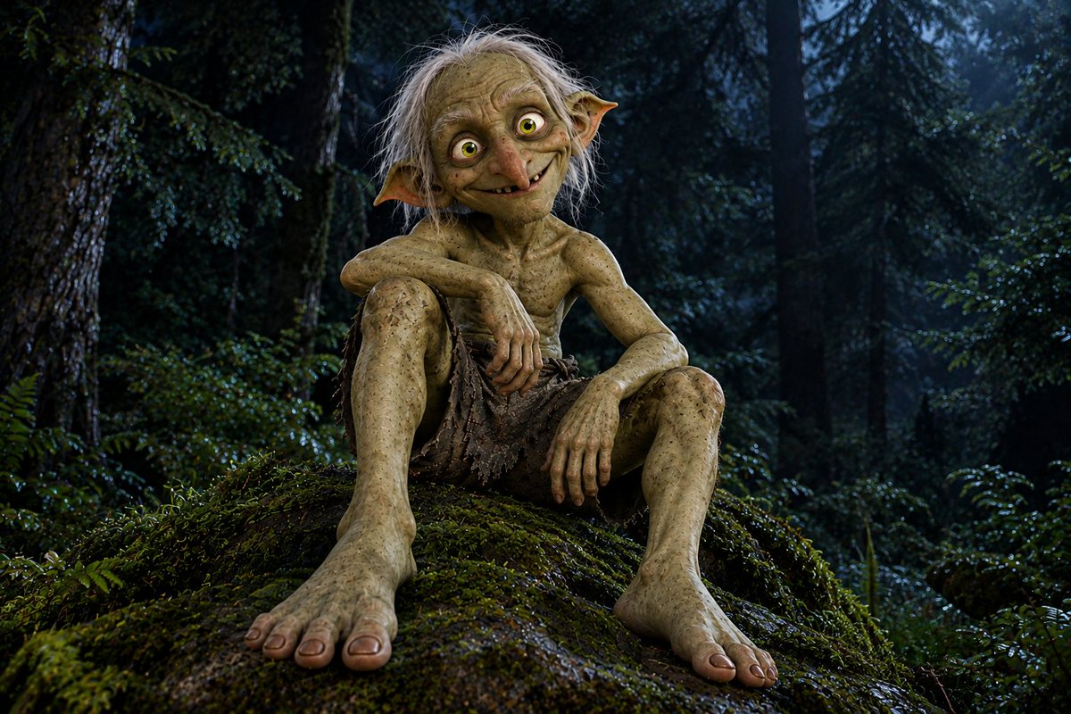 Cryptopodia's tweet photo. Der Gruftwächter Torgo will an Halloween Glutental besuchen. Lazlo wird sich freuen, denn Torgo, ein ziemlich alter Wald Goblin, ist bereits sein ganzes Leben lang barfuß. Seine Füße haben also einiges zu erzählen. https://t.co/DpbYVPI4NN