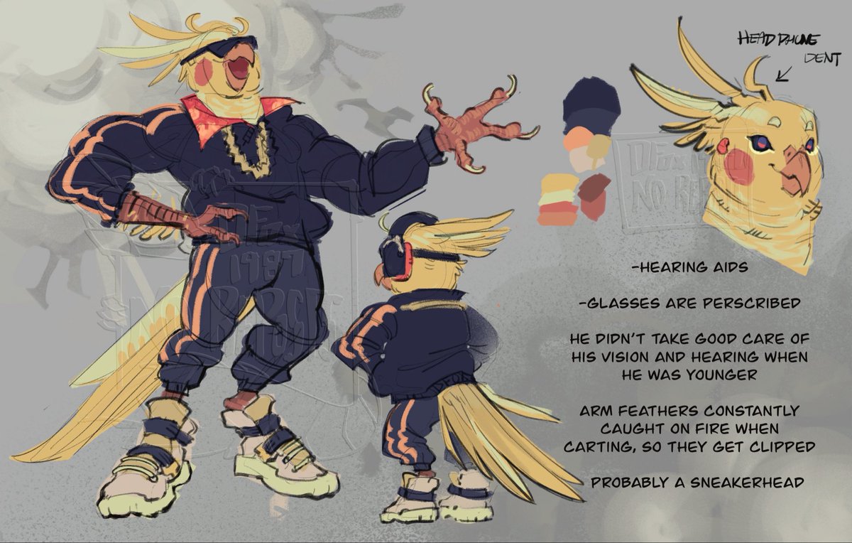 _Dfox1987's tweet photo. Chirp chirp or whatever. The shoes were a pain, nobody really designs shoes for avians 

Might revisit this later on who knows
#theobaldthebirdfanart #unstableuniverse #uu #theobaldthebird https://t.co/znaJkJrBln