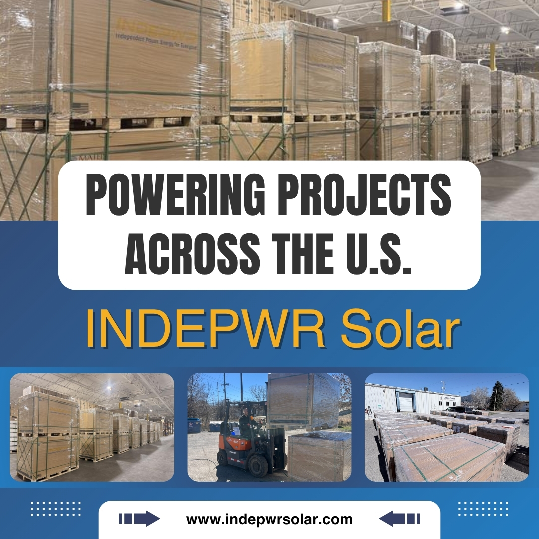 INDEPWRsolar's tweet photo. Powering projects across the U.S.

INDEPWR Solar.

https://t.co/o8m6kZnrPO 
(949) 590-4565 
info@indepwrsolar.com 
 
#SolarPanelSupplierUSA #USsolarPanelSupplier #CommercialSolarPanelSupplier #IndustrialSolarPanelSupplier #ResidentialSolarPanelSupplier https://t.co/AptnLGf1vU