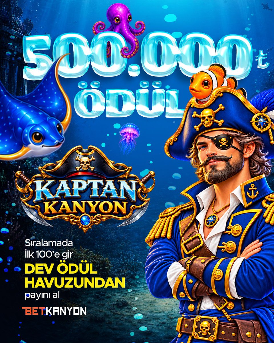 bkanyonresmi12's tweet photo. 🚨 TELEGRAM’A ÖZEL KAPTAN KANYON BAŞLADI! ⚓️
🎰 Kaptan Kanyon oyunu tam 500.000₺ ödül havuzuyla kazandırmaya geldi!
📅 14-22 Ekim tarihleri arasında her gün oyna, en yüksek skoru yap ve sıralamada zirveye çık!
Üstelik her 1000₺ yatırımın 10 spin hakkı demek! 🎁😉 https://t.co/Zh4v6vmXwN