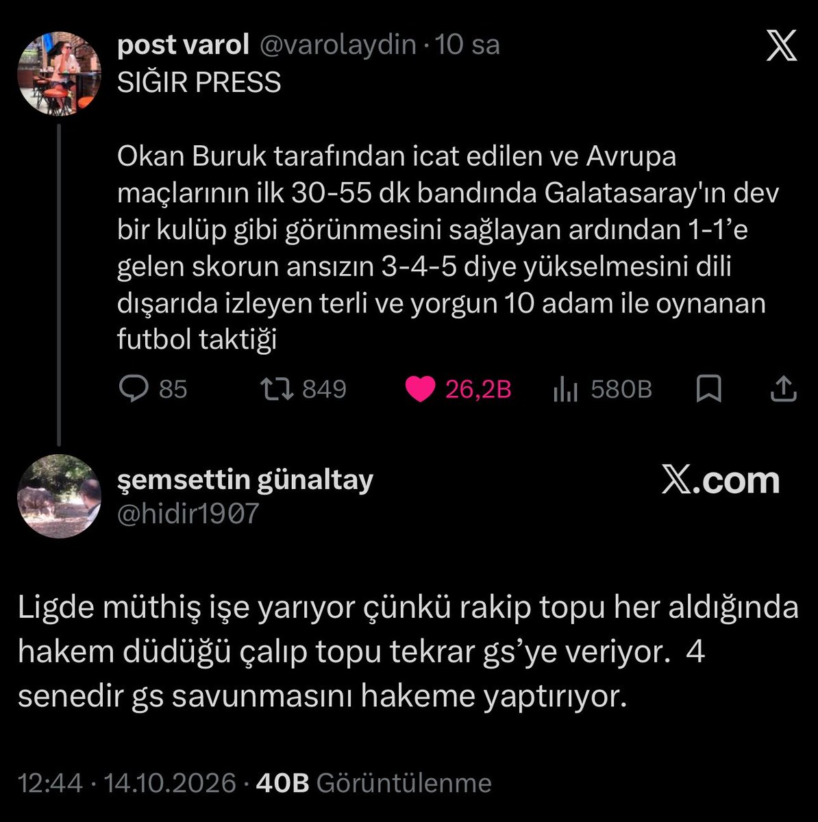 daumeffect's tweet photo. İki mükemmel tespit görüyorum https://t.co/mwApKhVKQt