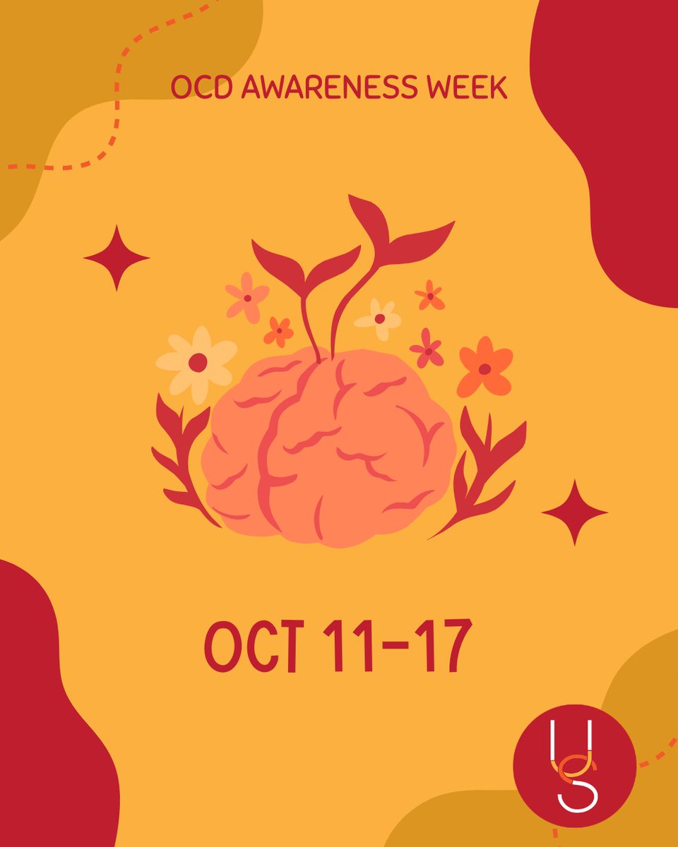 UniteSurvivors's tweet photo. OCD Awareness Week: if you’re living with OCD, you’re not alone, and you deserve understanding, not stigma. 💙 Support is available 24/7: call or text 988. #OCDAwarenessWeek https://t.co/EtVX000eFW
