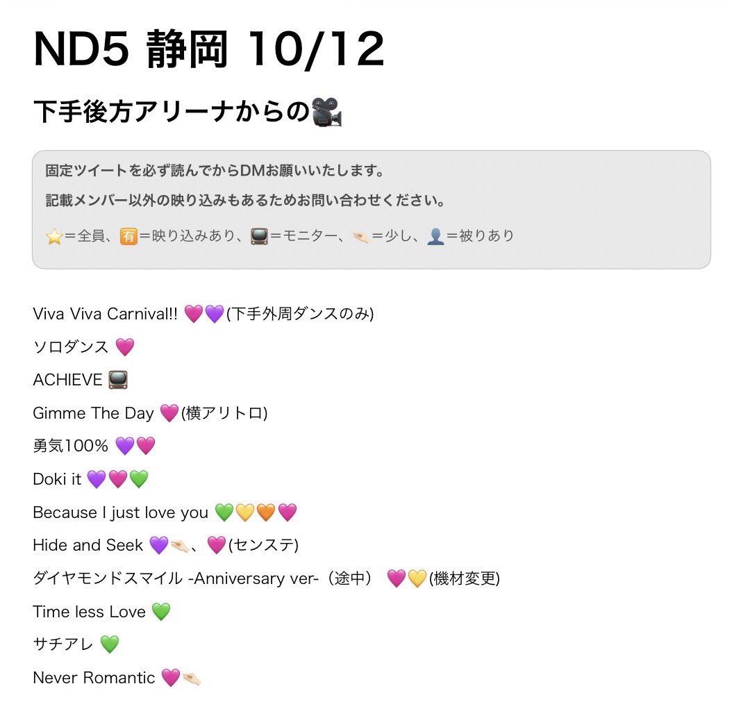 nyan12pi's tweet photo. 728👦🏻 🎥 青争岡 🍵 ND5⃣
⑩/⑪ ①⓪/①① ⑩/⑫ ①⓪/①② 🌇☀️🌃🌙

🐿ト
2画角あり〼
🐚🐦��棒の肩は📮確認後DⓂ️まで

西🎌 o西🌠 長o 道🌿 高🌉 o🌉 🗻原
❤️ 🧡 💛 🩷 💜 💚 💙 https://t.co/hGfefp8IWO