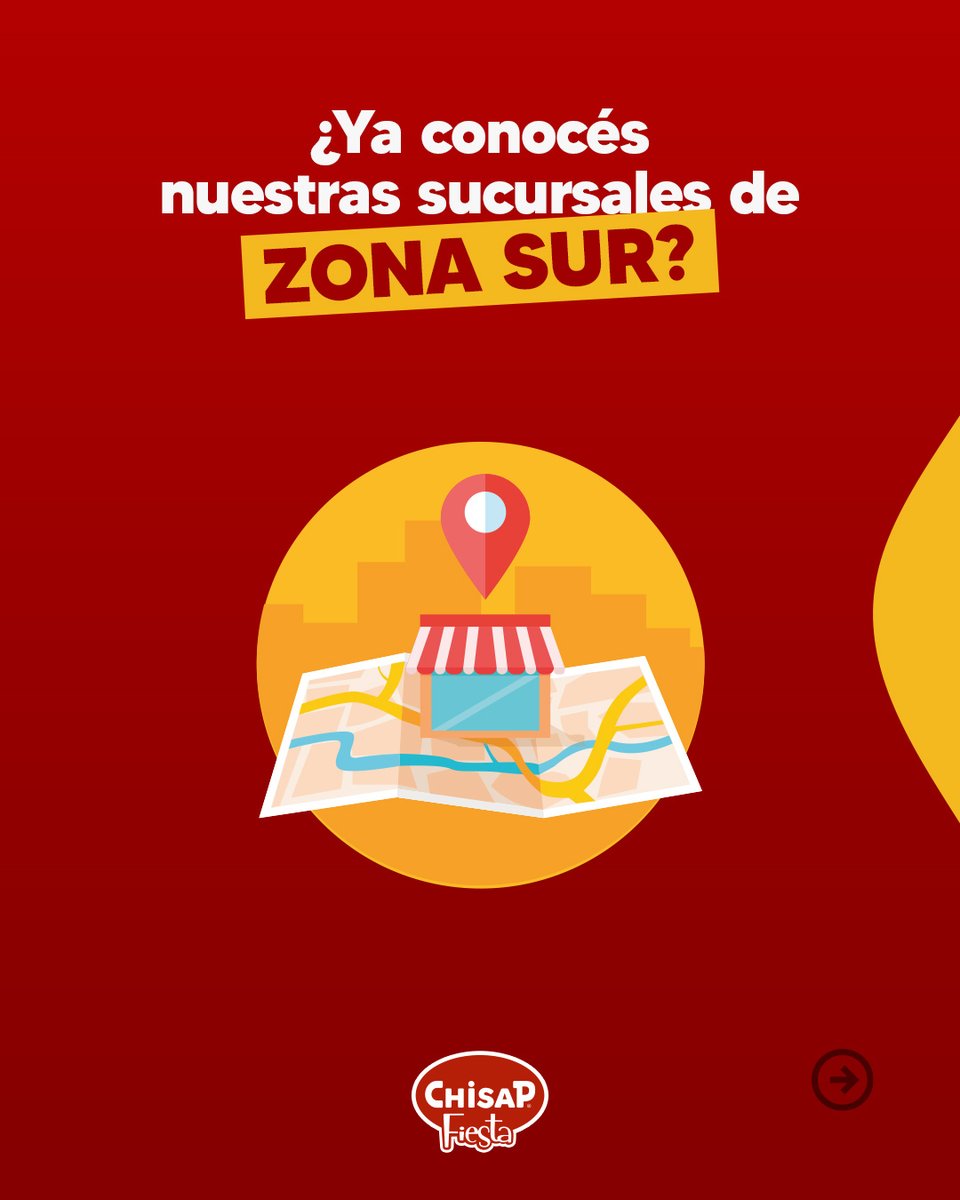 chisap_fiesta's tweet photo. Si estás por Zona Sur, ya sabés dónde buscar tus productos Chisap. 🌭🍔

Pasá por tu sucursal más cercana y llevate todo para la próxima juntada.

También podés pedir desde casa en nuestro shop online.

#Chisap #Sucursales #ZonaSur #Pancho #Hamburguesa https://t.co/OErrIcrQFM
