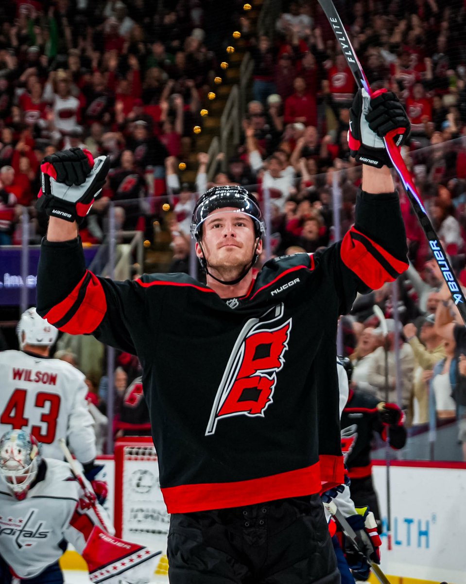 Canes's tweet photo. Mista Svechnikov. That’s the tweet. https://t.co/SdyX5DQWiu