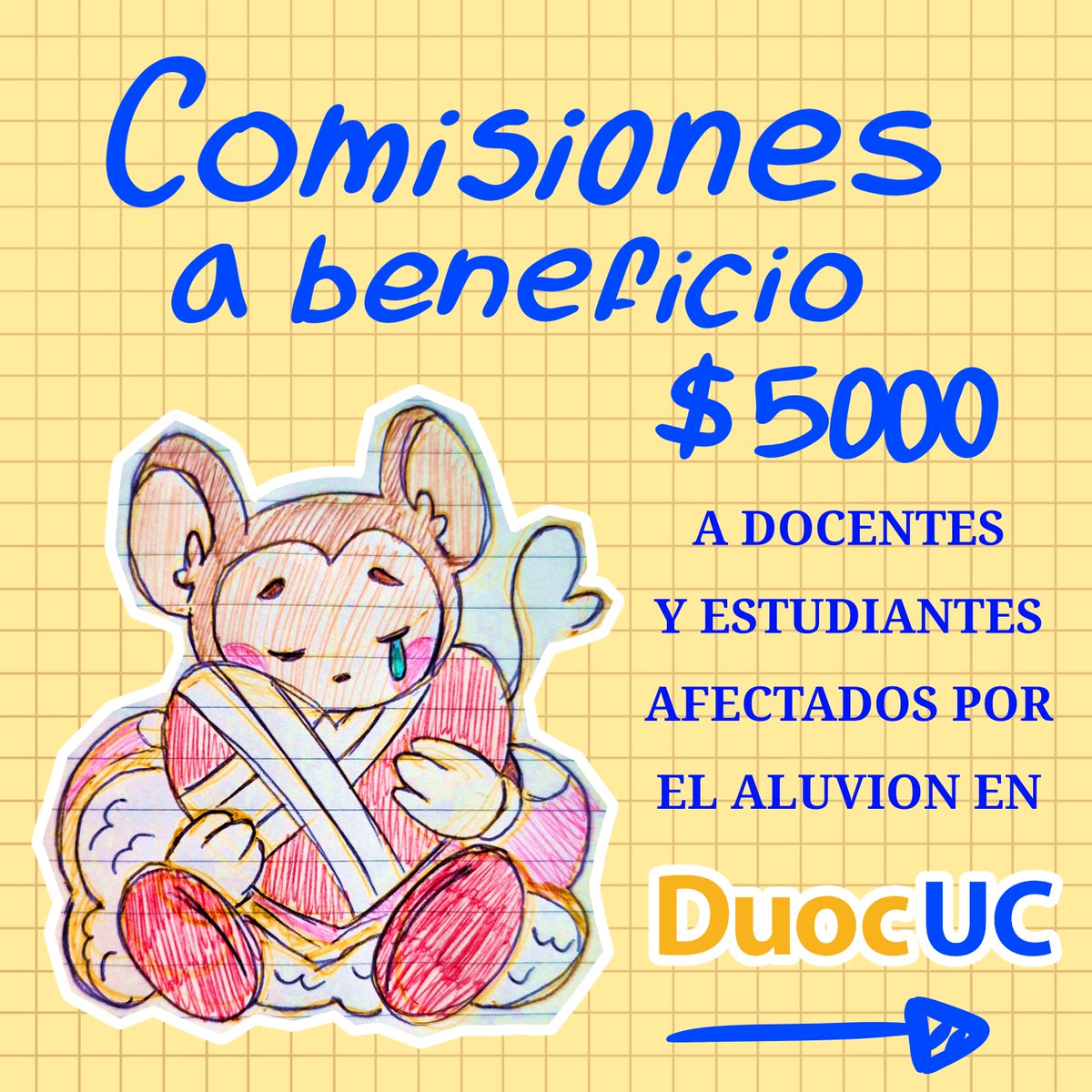 Winarts_1808's tweet photo. @lyracoppelia En mi país hubo un aluvión que casi le quita la vida a amigos y profesores. Y estoy realizando comisiones, tipo sketch hasta medio cuerpo y con color, para ayudarlos a recuperar parte de lo perdido. El 100% del dinero irá en beneficio de ellos. https://t.co/B7dFUKMIv3
