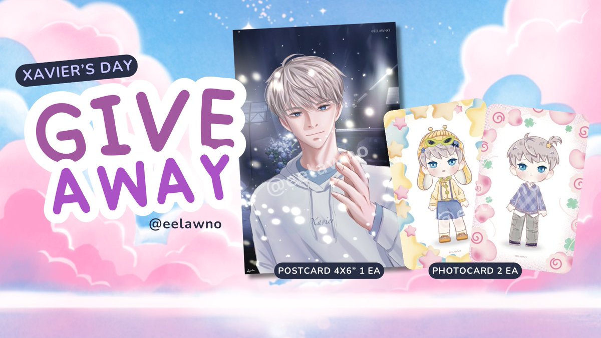 eelawno's tweet photo. pls rt
⭐️Giveaway for Xavier’s day ⭐️
•.* Postcard & Photo cardᱸ⁎
🗓️ SAT 24 Oct 2025 10:30-13.00
📍Gradient toast cafe 🍰
🐰สนใจแลก dm ได้เลยนะคะ
#Xavier #UpontheAstralRealm #LADTH https://t.co/QeKV7jpKIm