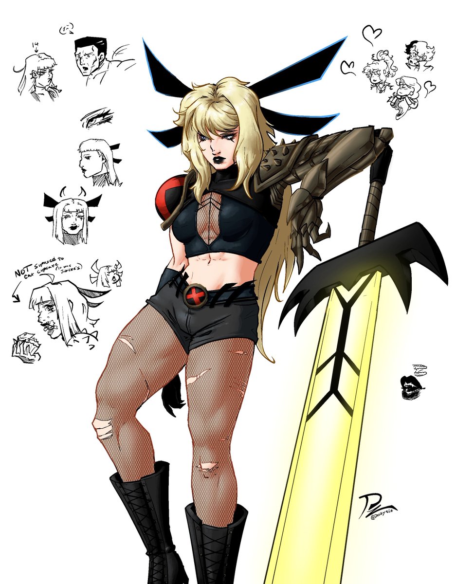Deszyalt's tweet photo. I’m thinking of drawing scene Magik again https://t.co/EbF6qUVkms