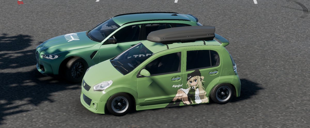 negiyanoe's tweet photo. #cpm2 #carparkingmultiplayer2 フレのキプフェル痛車と(窓も追加しました) https://t.co/Jv8gX9VuT8