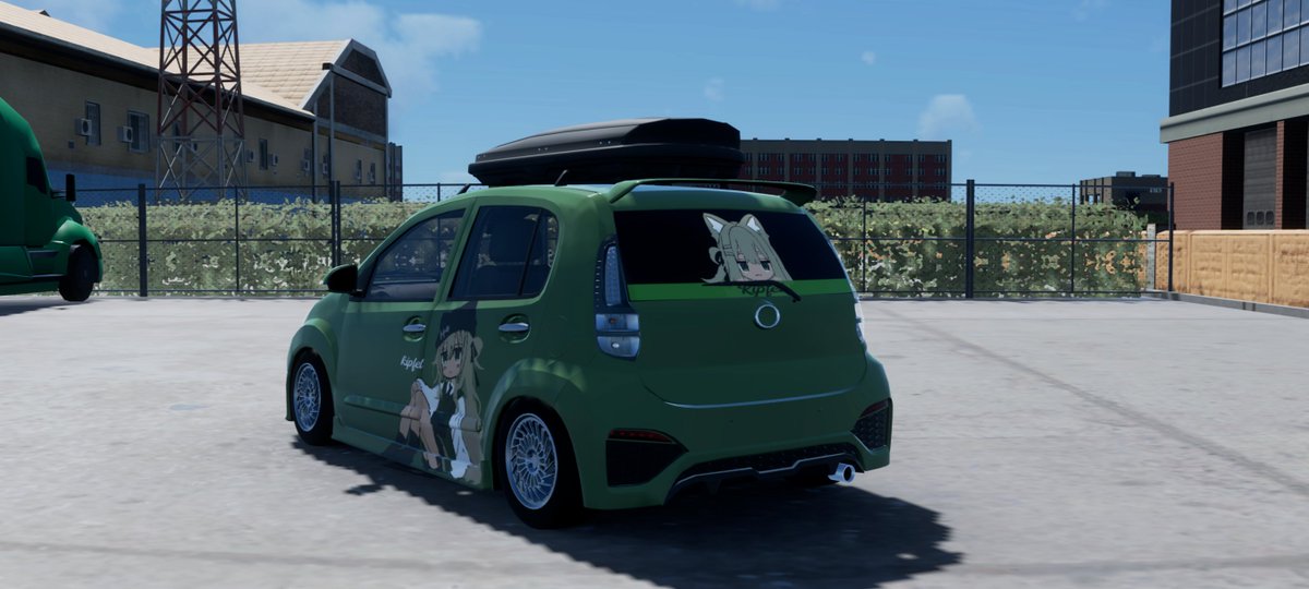 negiyanoe's tweet photo. #cpm2 #carparkingmultiplayer2 フレのキプフェル痛車と(窓も追加しました) https://t.co/Jv8gX9VuT8