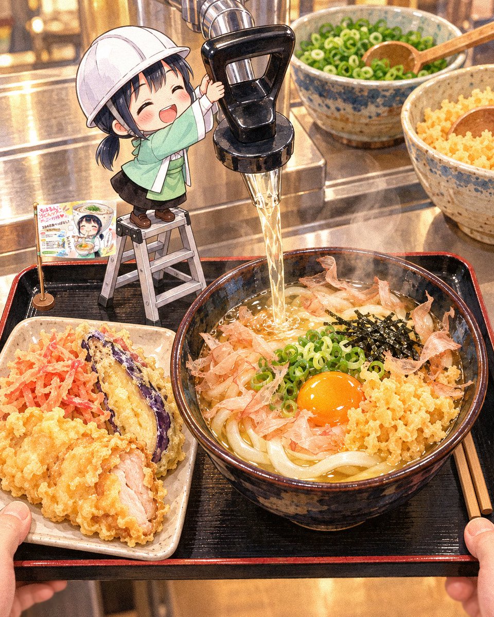 hiyodorixxxx's tweet photo. 香川県の製麺所でおいしいさぬきうどんと天ぷらを食べよう！😋 https://t.co/XLAT7hWk8m