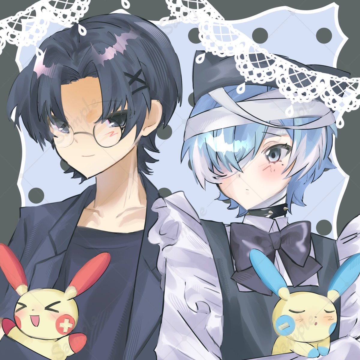09O306's tweet photo. #描き合い 納品✅ https://t.co/PWtlcvKFXU