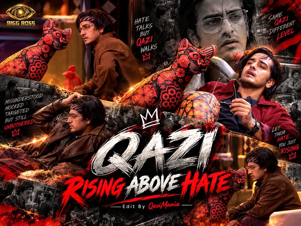 qaziofficialfc's tweet photo. ✤✤TAGLINE REVEALED✤ ✤

QAZI RISING ABOVE HATE

❖Copy paste the tagline to avoid Errors.

❖Do not use emojies or Numbers. 

❖Do not copy paste tweets as it will spam the trend....

❖Focus on Retweets... https://t.co/Y9EAgg74Pc