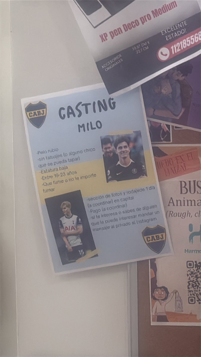 nickisaus's tweet photo. me salí de la clase para llorar (la estoy pasando para el orto) DE REPENTE EN MI FACULTAD BUSCAN CASTIN PARA UN CORTO FUTBOLÍSTICO GAY LAS REFERENCIAS SON JULIÁN PARA BOCA Y ENZO PARA RIVER CHAU ENTENDIERON TODO https://t.co/jnLatl2SuK