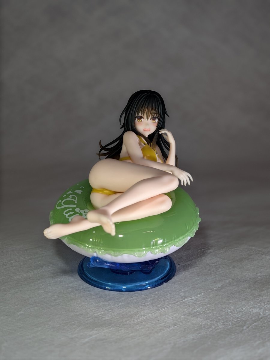 sw_DQX's tweet photo. スマホ買い替えたのでお試し撮影💡
TAITO『To LOVEる-とらぶる-ダークネス　Aqua Float Girls　古手川唯』
撮影環境を新しくしたけど光量が足りていない😟 https://t.co/ZkIyWEgUbp