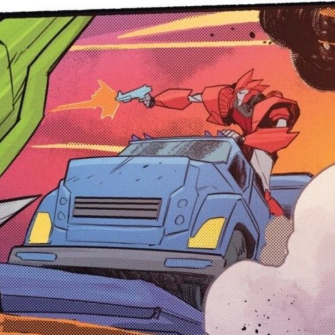 Flora88Ng's tweet photo. #transformers #kobd #bdko
Knock Out and Breakdown in Skybound #37:

Plot relevance ❌
Dialogue ❌
Looking good in the background ✅ ✅ ✅ https://t.co/39SxEURuNv