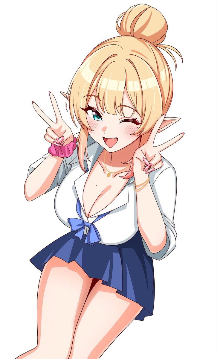 puka_0507's tweet photo. ギャルエルフ https://t.co/637QtSgqXz