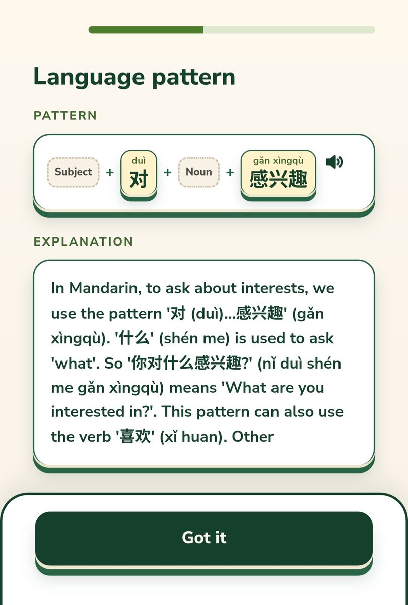 tokkibaery's tweet photo. trying out a new chinese learning app 👀 https://t.co/TvMsh3nBBV