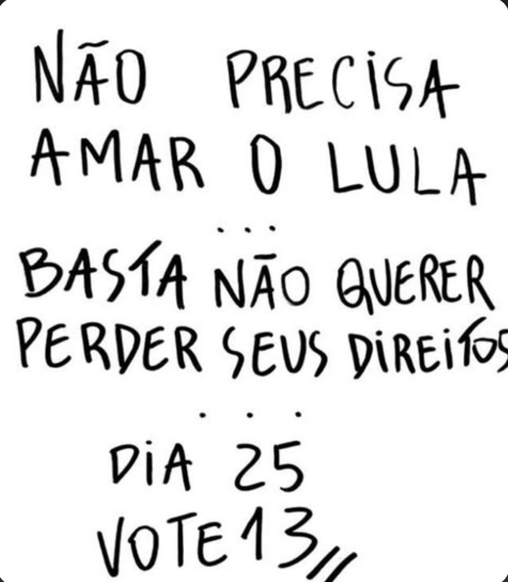 nivea_viegas's tweet photo. @AndreJanonesMG Flávio Bolsomaster é PRECIPÍCIO, ele quer acabar com nossos direitos trabalhistas, com o direito dos aposentados, com o direito das pessoas em vulnerabilidade social, e com a nossa Constituição. Direita e esquerda contra o bolsonarismo. Vote 1 3  #LULAPELOFIMDA6X1 #LULAMEI https://t.co/L96Ld15TPO