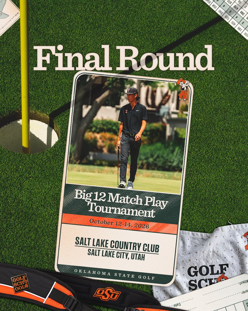 OSUCowboyGolf's tweet photo. Co-champion honors on the line! 🤠

#GoPokes | #GolfSchool https://t.co/7WDY5fkR37